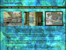 Tablet Screenshot of emeraldquilts.com